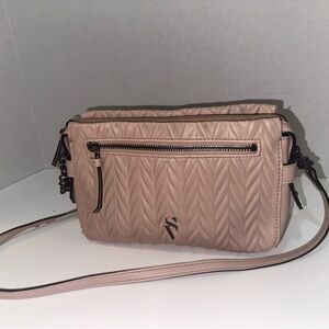 Simply Vera Vera Wang Blush Quilted Crossbody Bag